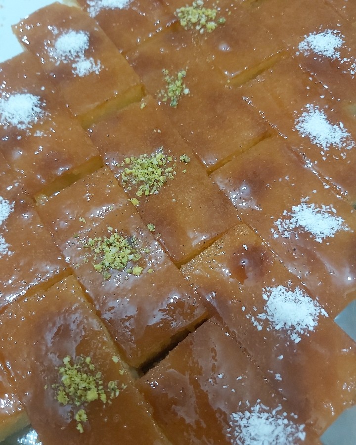عکس کیک پرتقالی 