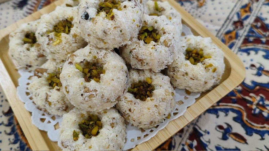 عکس شیرینی نارگیلی 
