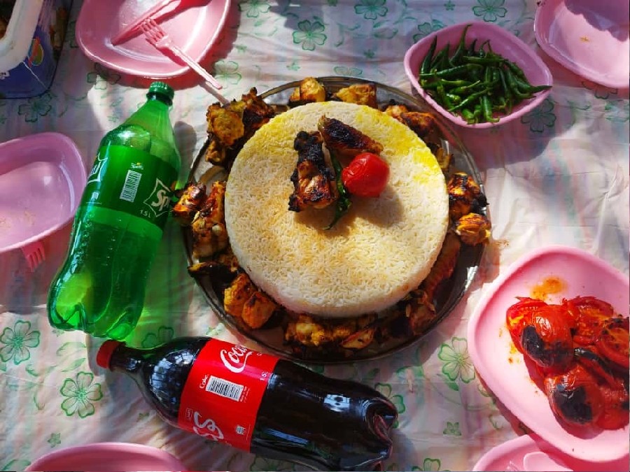 عکس ناهار جمعه همراه خواهرم اینا 