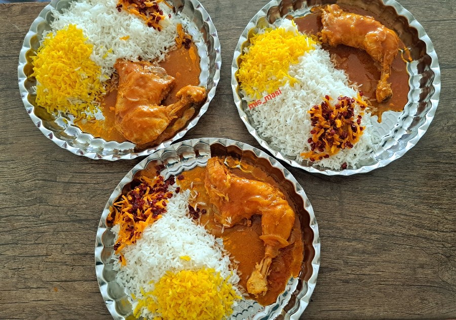 عکس زرشک پلو با مرغ
