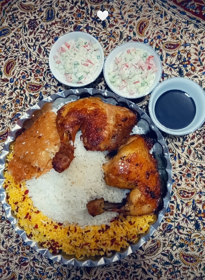 عکس زرشک پلو بامرغ