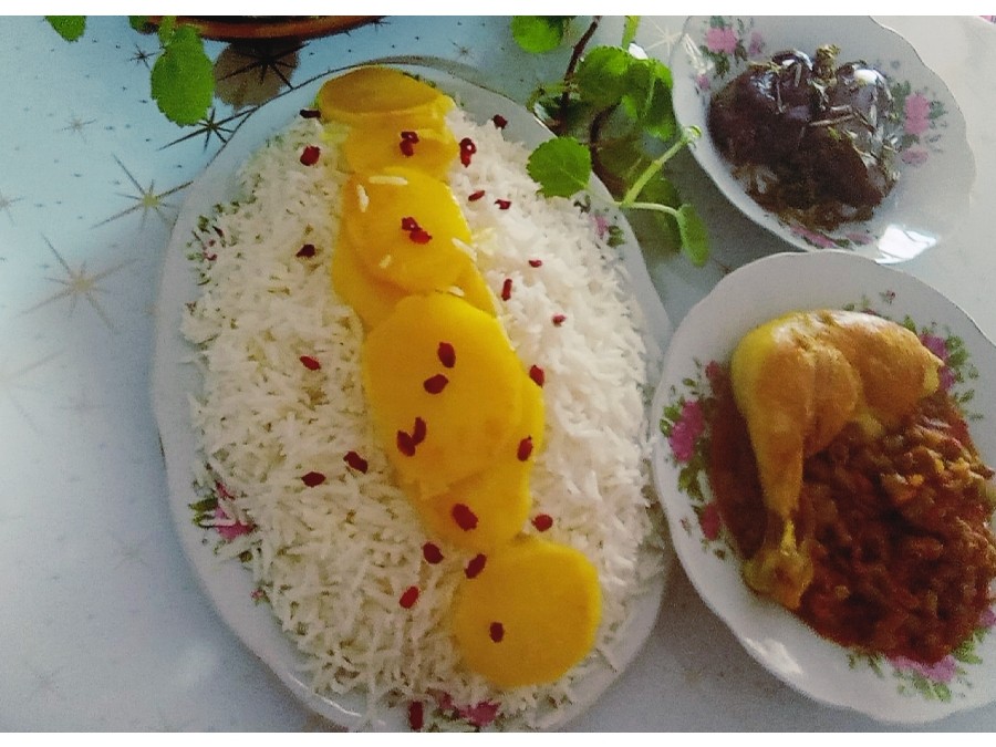 عکس ناهار ساده 
