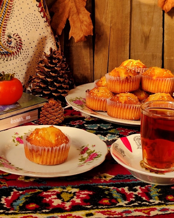 عکس کیک یزدی در توستر