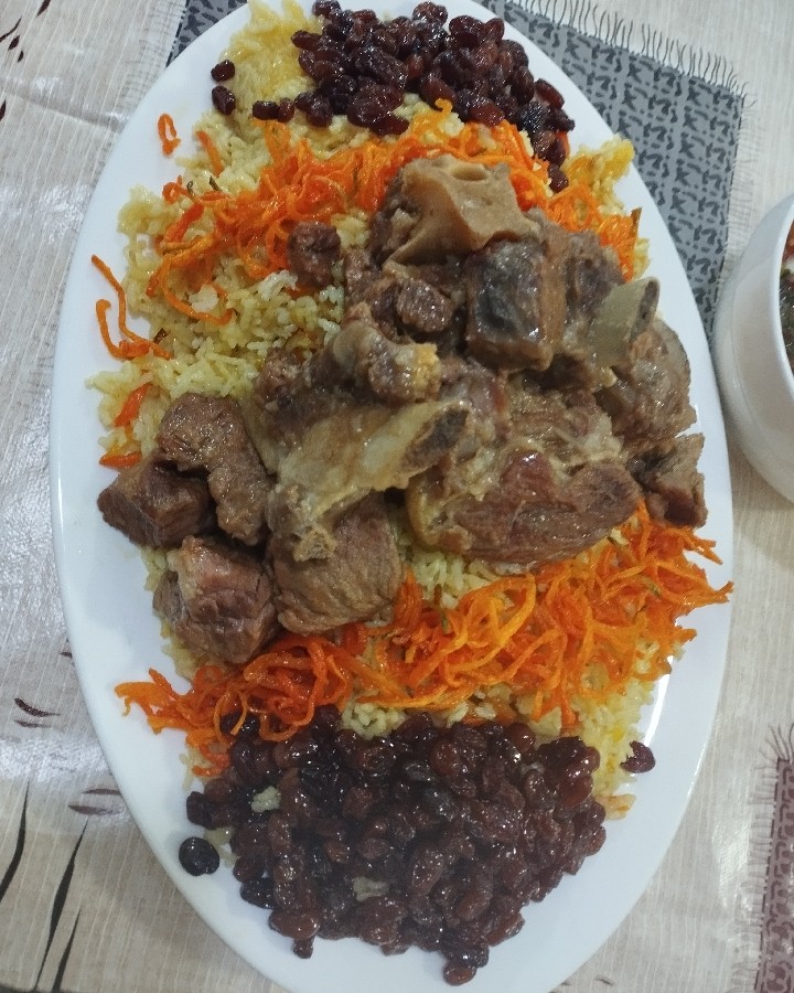 عکس قابلی پلو افغانستان