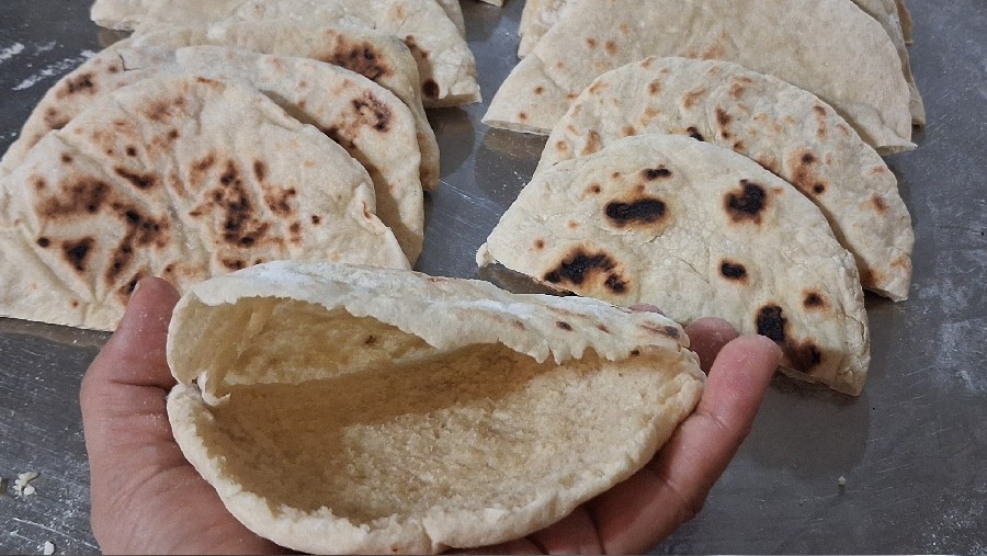 عکس نان پیتا
خوشمزه ودلبر