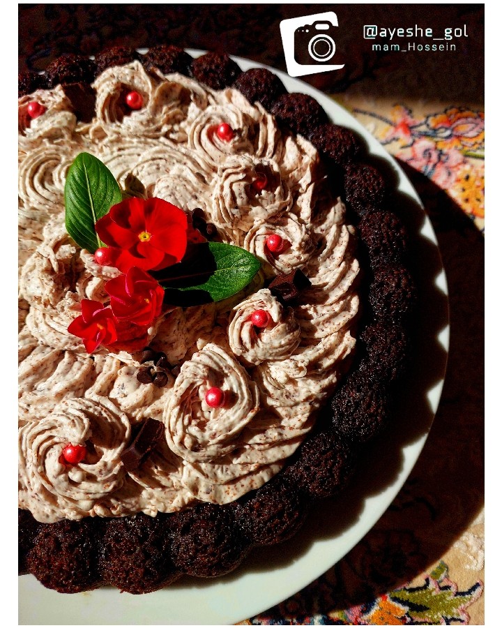 عکس کیک شکلاتی