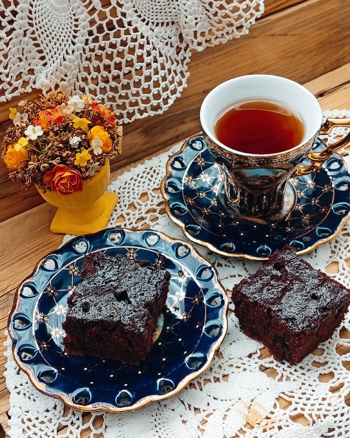 عکس کیک براونی 