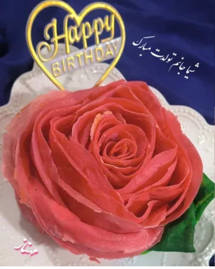 عکس کیک کرپ 