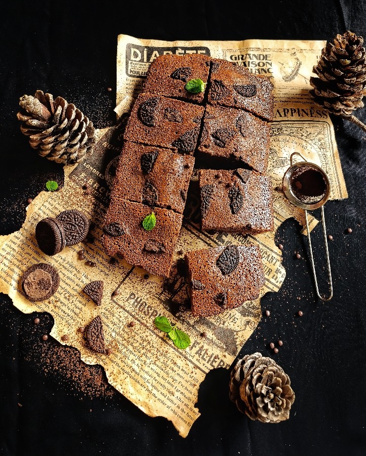 عکس کیک براونی