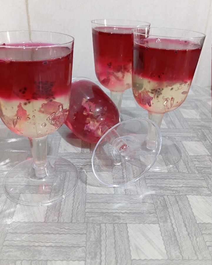 عکس ژله حباب دار