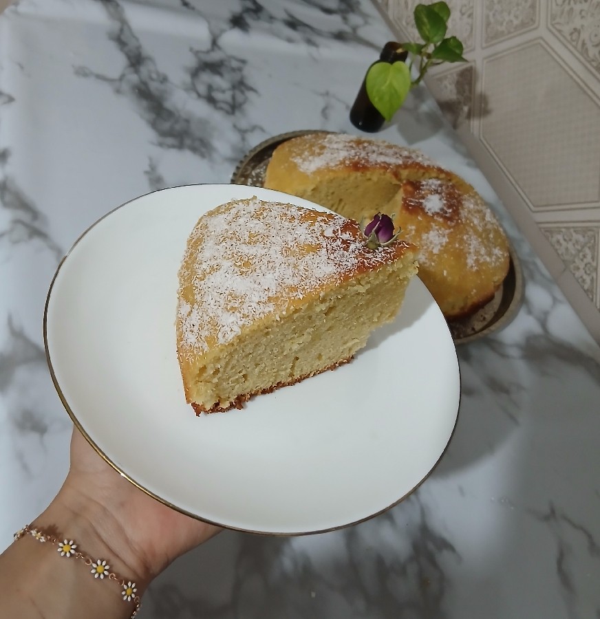 کیک هل و گلاب