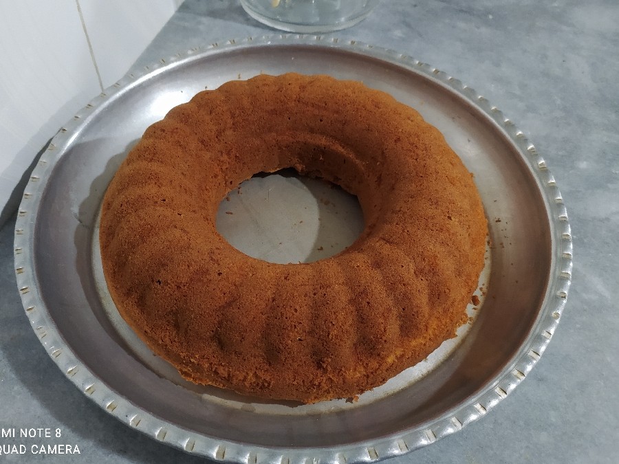 عکس کیک سیب و دارچین ✨