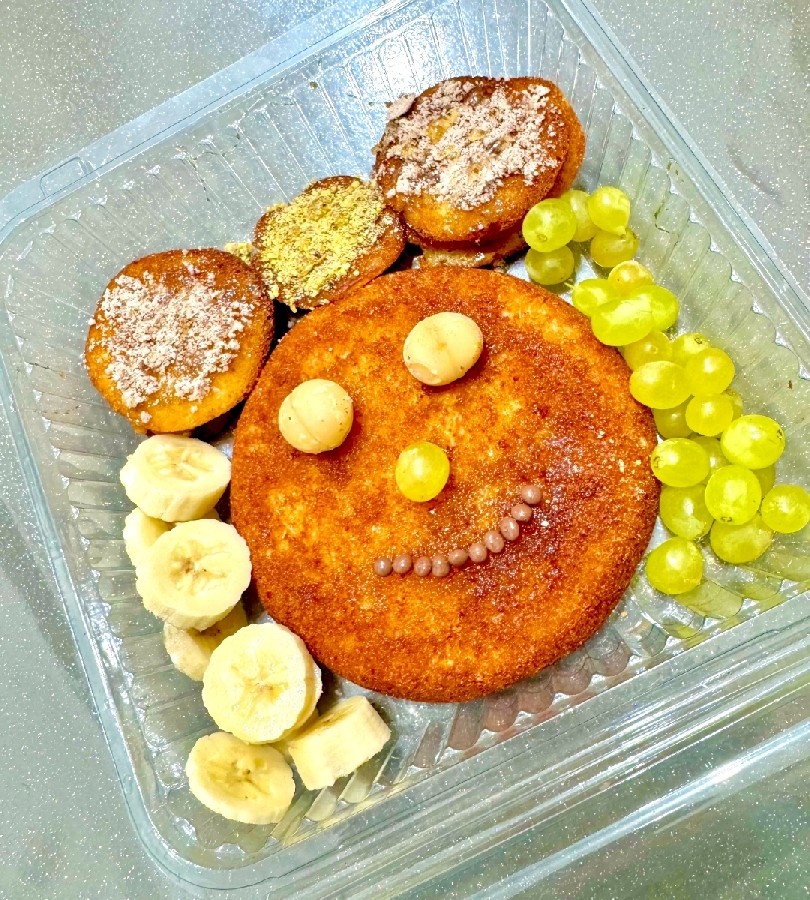 عکس کیک عسل صبحانه