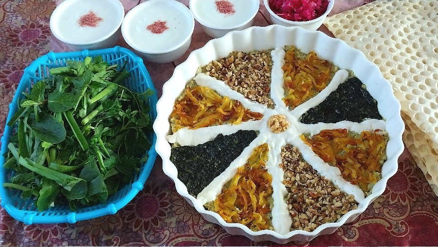 عکس کشک بادمجان کبابی