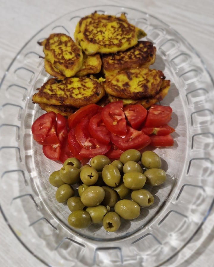 کوکوی سیب زمینی با گوشت بوقلمون 