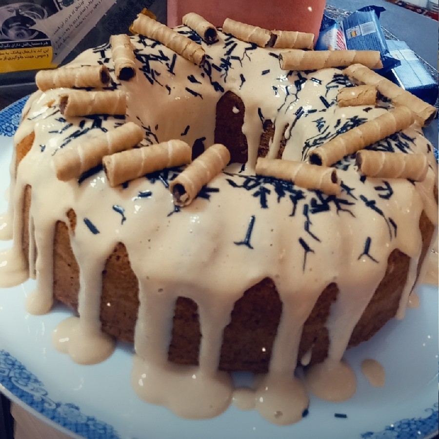 کیک کدو حلوایی