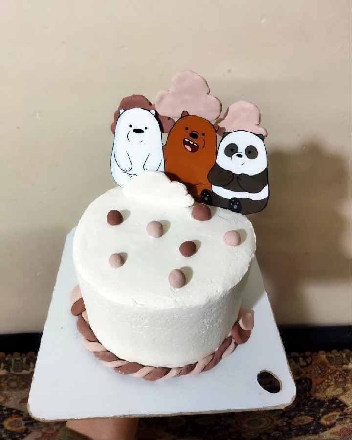 کیک تولد برای خواهر زاده جونی 