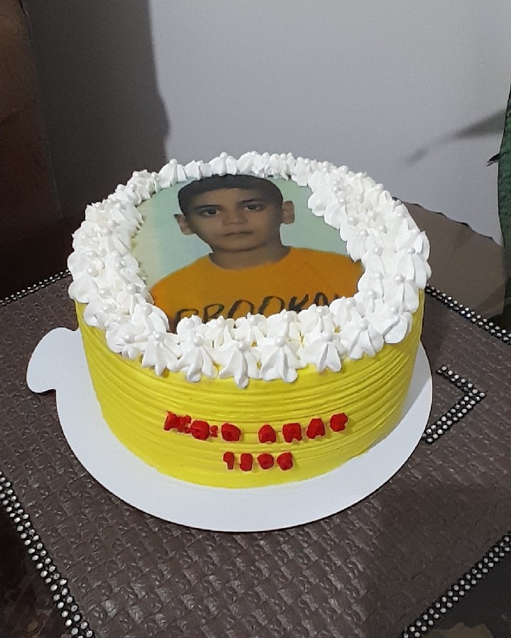 عکس کیک تولد پسرم 