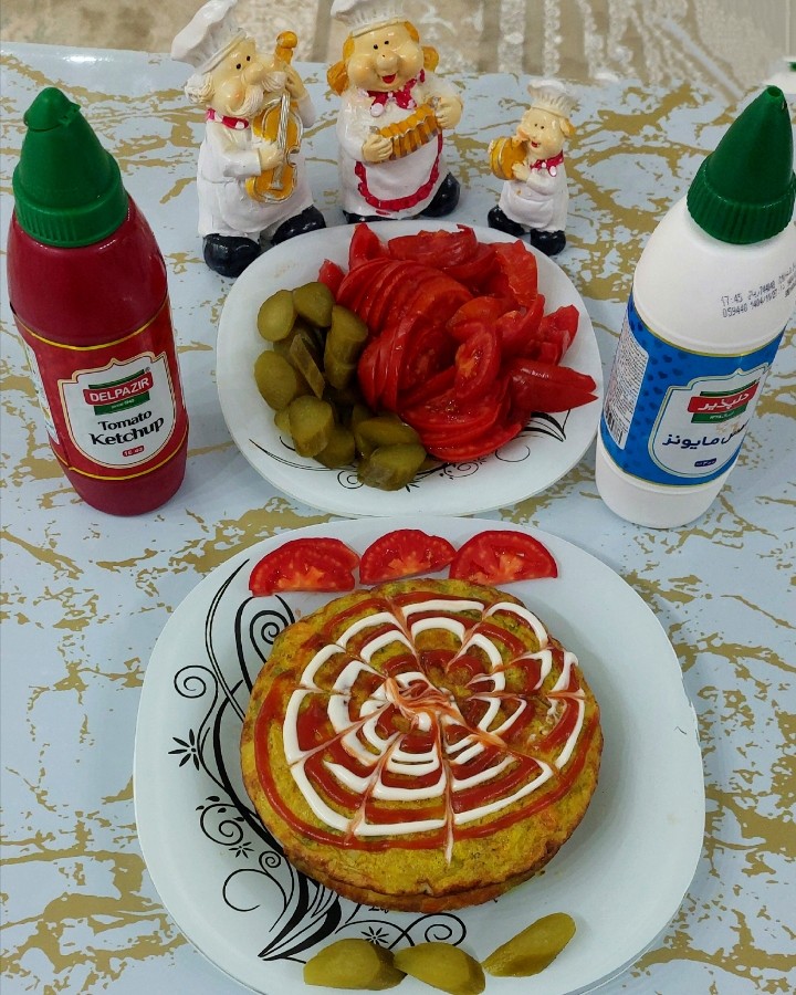 عکس شام ساده من 
