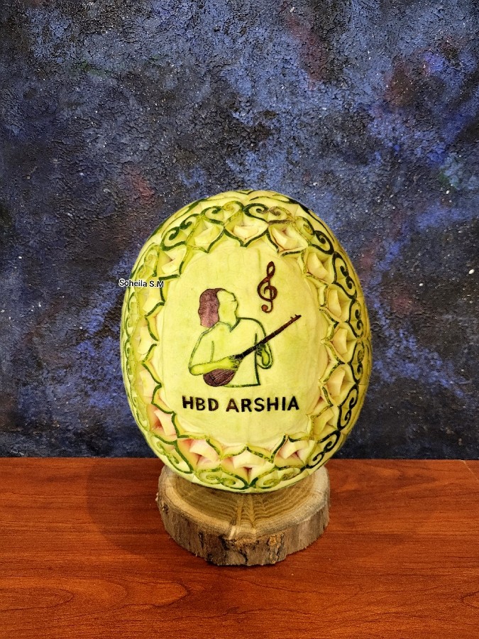 حکاکی هندوانه مناسبتی