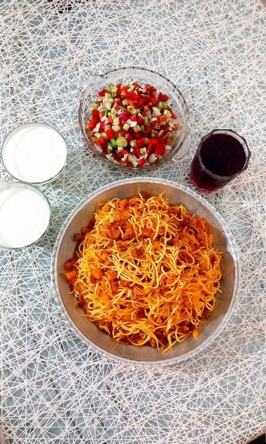 عکس ماکارونیِ خوشمزه ی من  