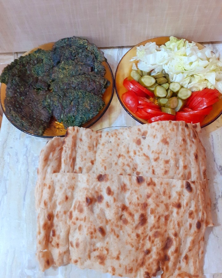 عکس کوکو سبزی 