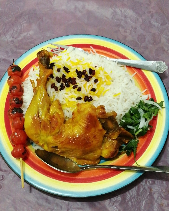 پختن ران مرغ با دستور اکبر جوجه?