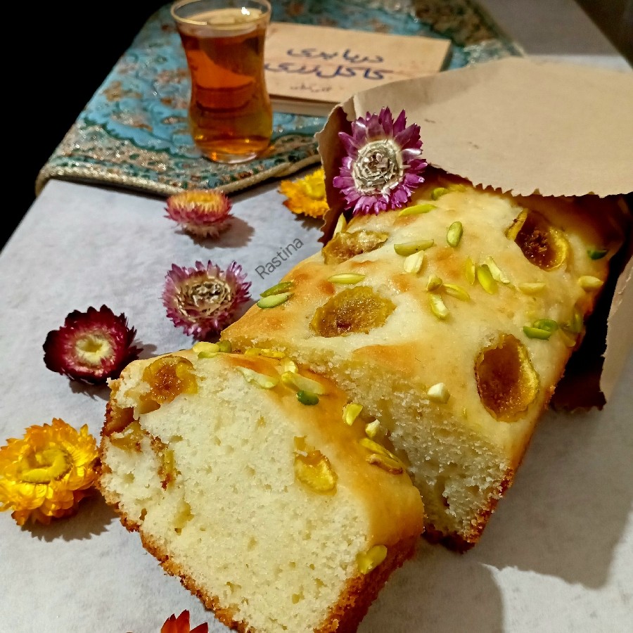عکس کیک انجیر