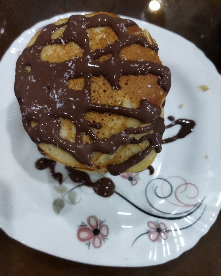 پنکیک خوشمزه وانیلی