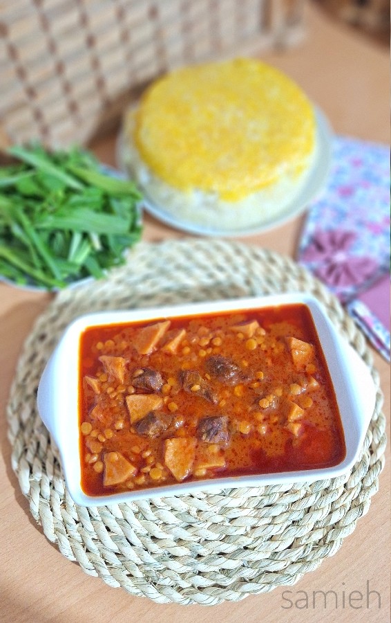 خورش به آلو