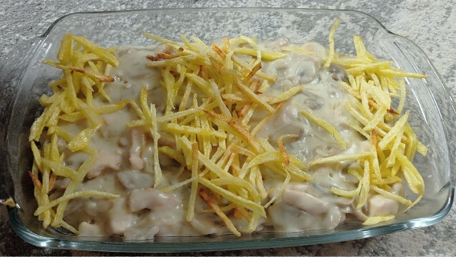 اولین تجربه خوردن چیکن استراگانف بود که خیلی طعم لذیذی داشت