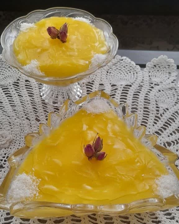 دسر مشکوفی بسیار خوش طعم 