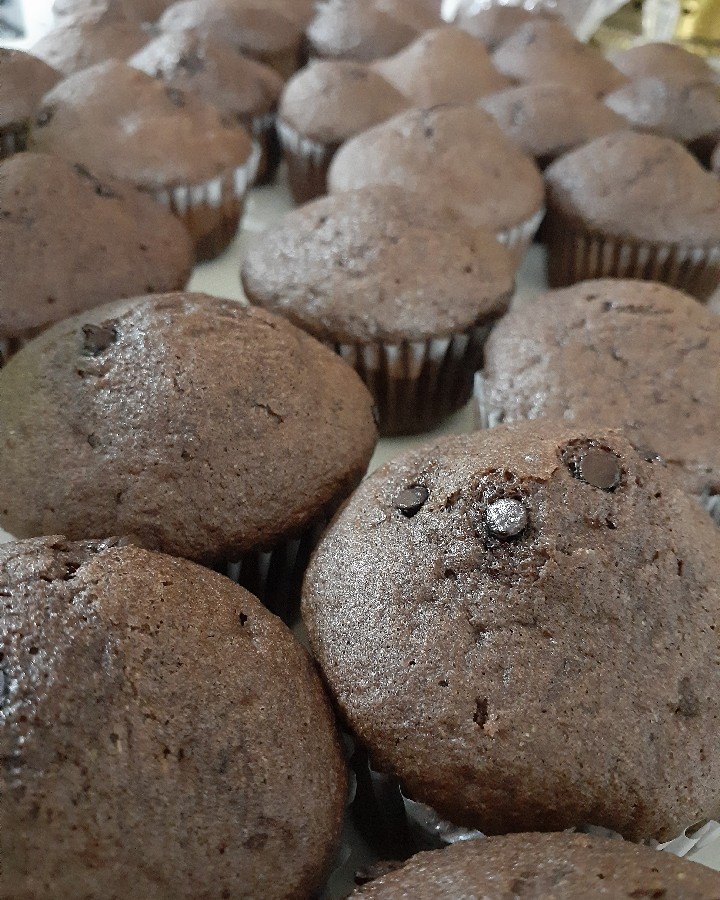 مینی مافین شکلاتی