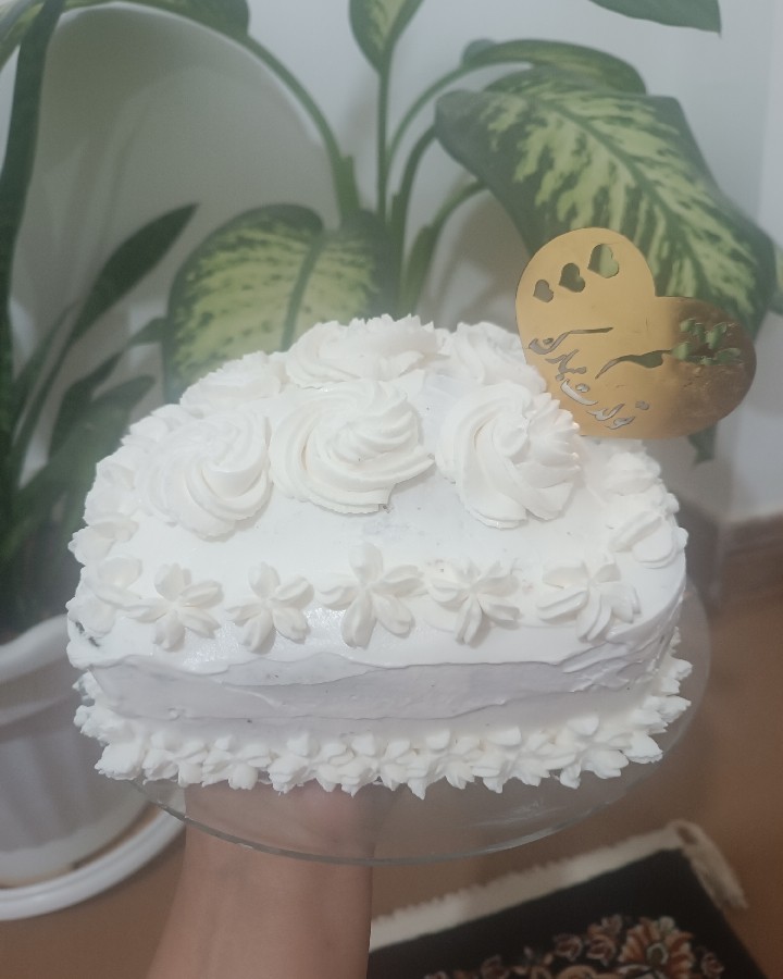 کیک خامه ای 