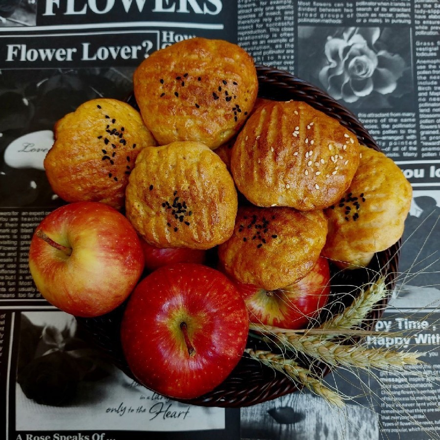 کلوچه سیب و دارچین