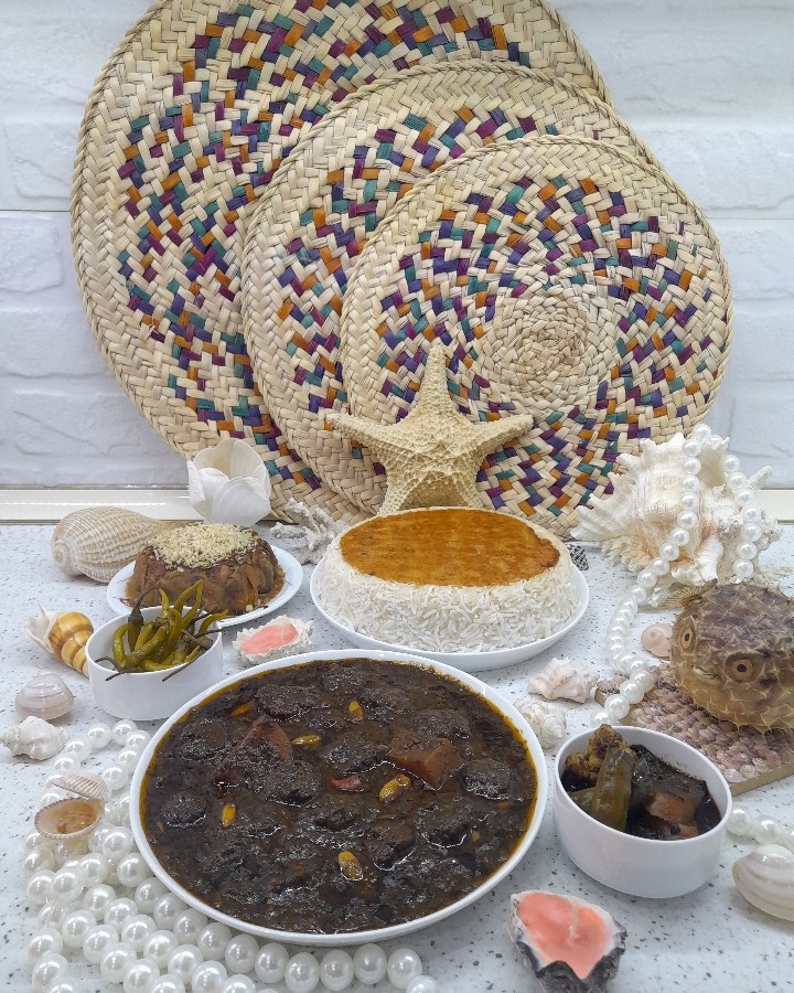 عکس قلیه میگو بوشهری