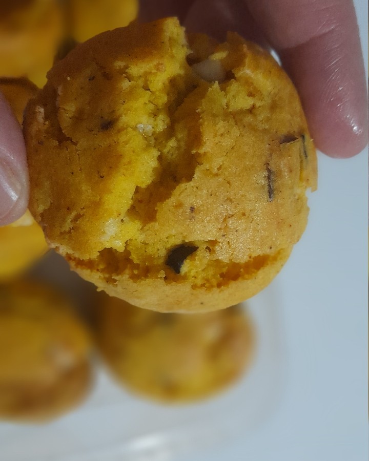 عکس کوکی زعفران و پسته 