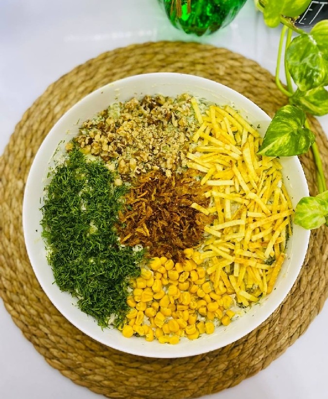 عکس سالاد سیب زمینی