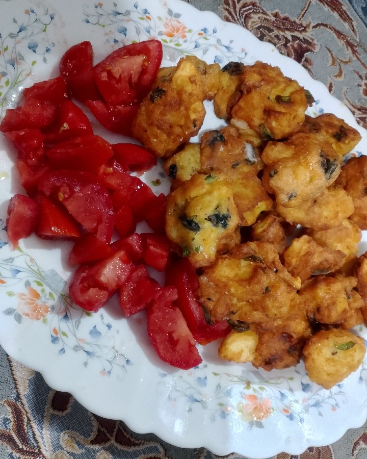 کوکوی سیب زمینی و قارچ