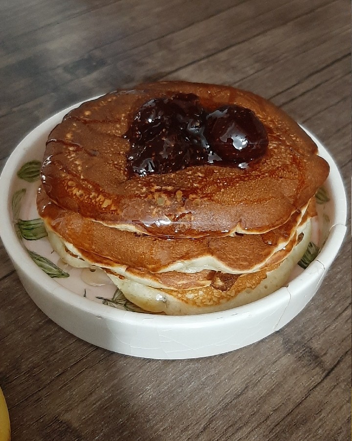 پنکک موزی به مناسبت صبحانه سالم 