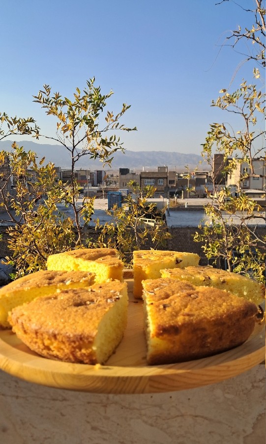 کیک هل وگلاب