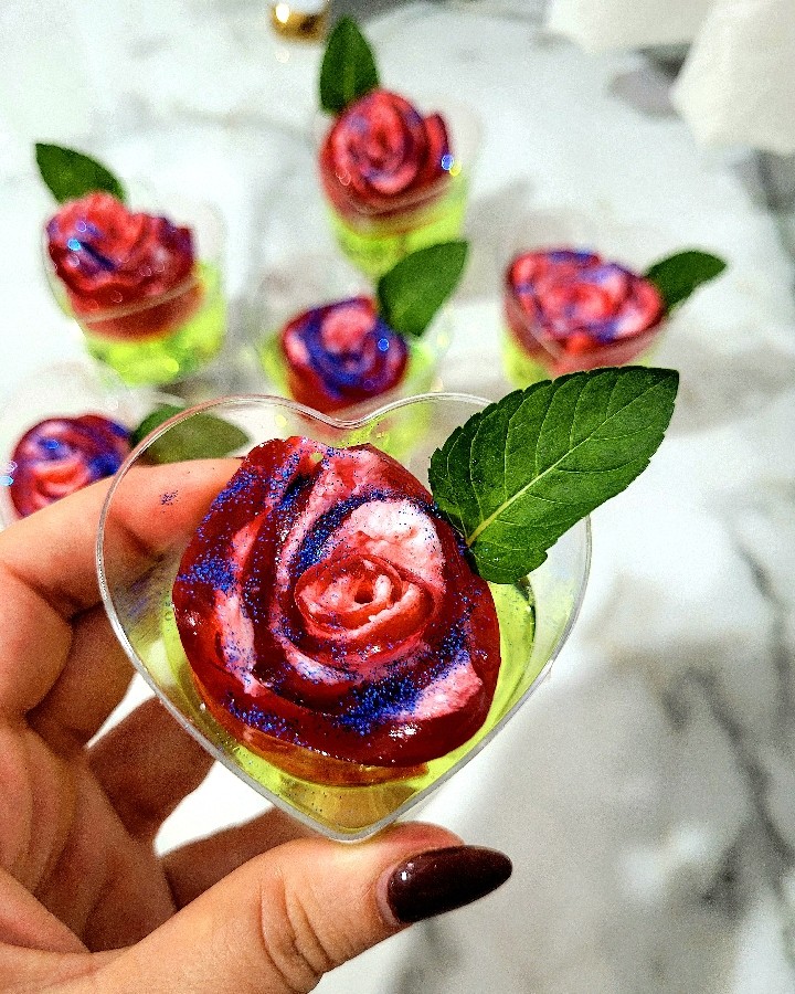 عکس ژله رولی