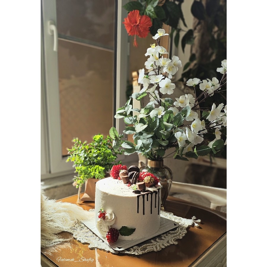 عکس کیک اسفنجی