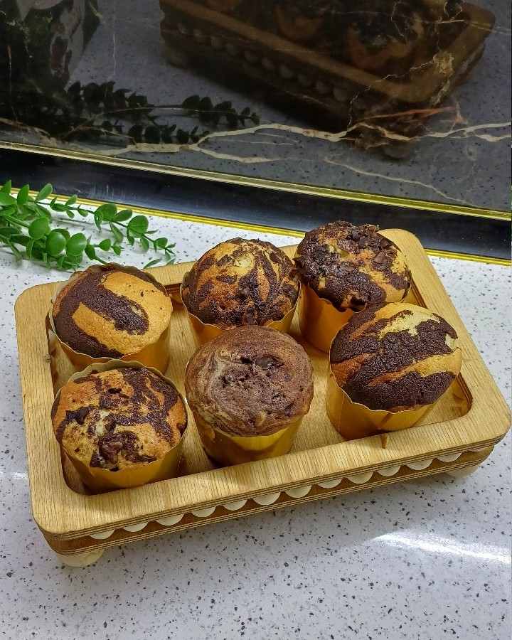 عکس کاپکیک مغزدار