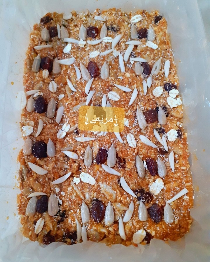 عکس مرحله 1 تهیه پروتئین بار