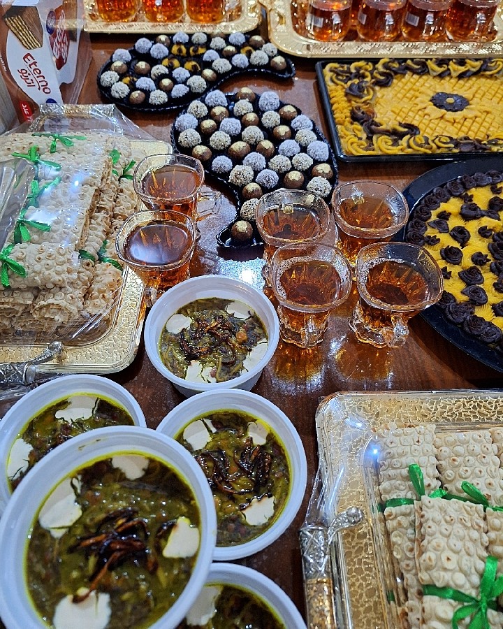 عکس سفره ام البنین