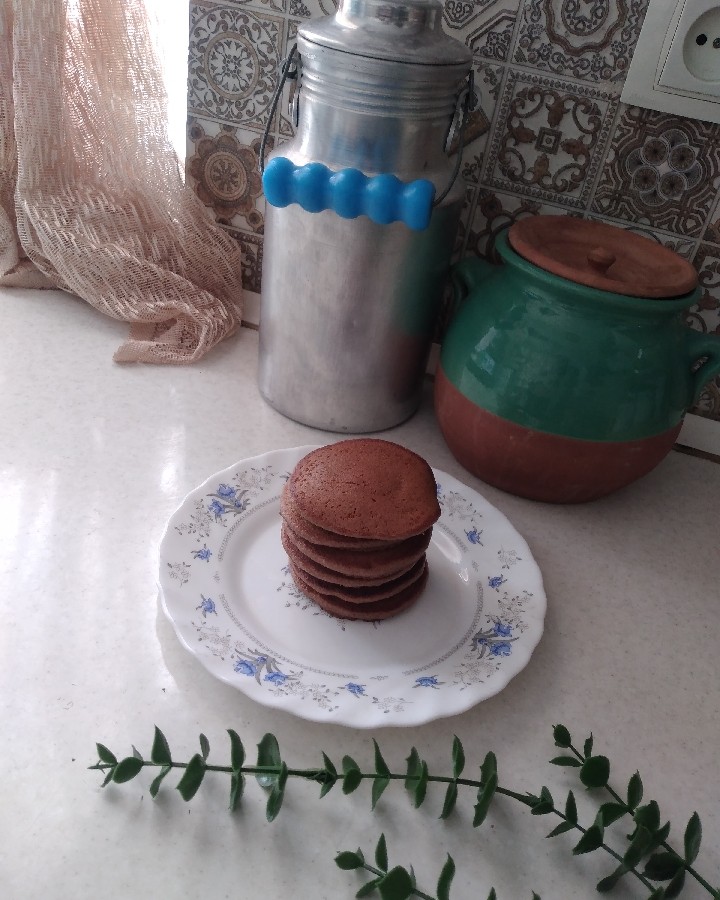 پنکک کاکائویی خوشمزه 