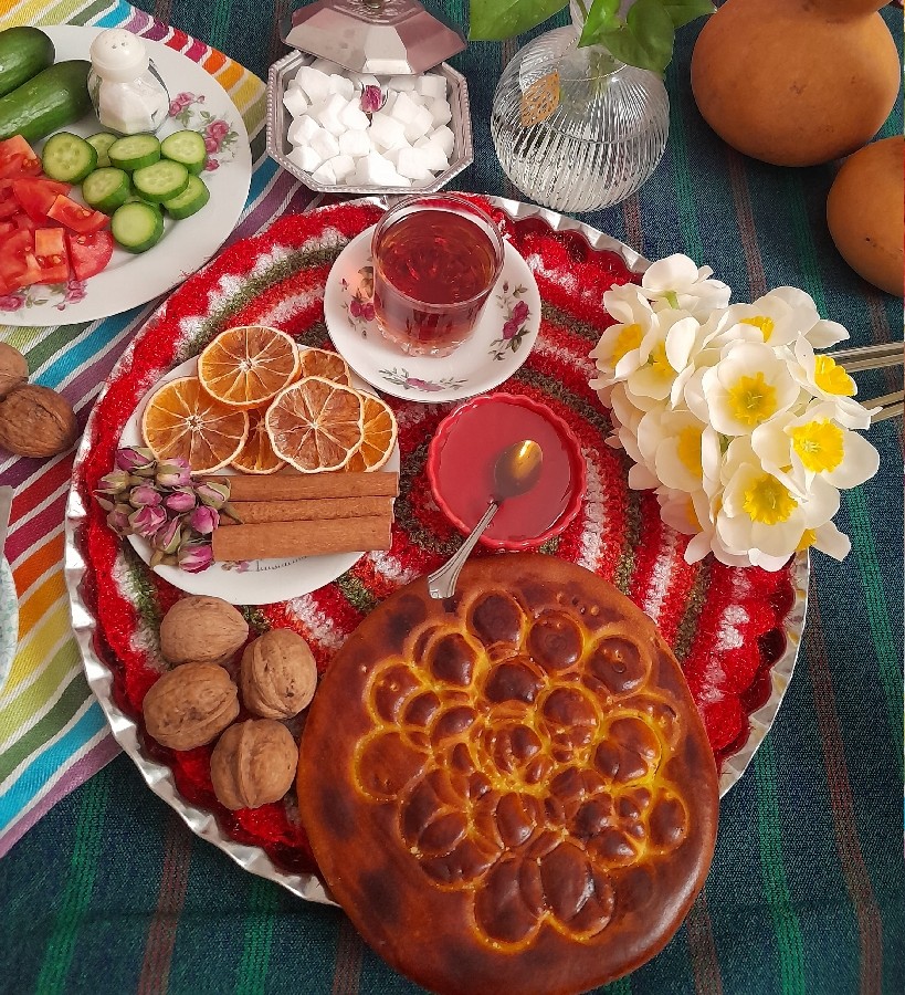 عکس صبحانه ساده