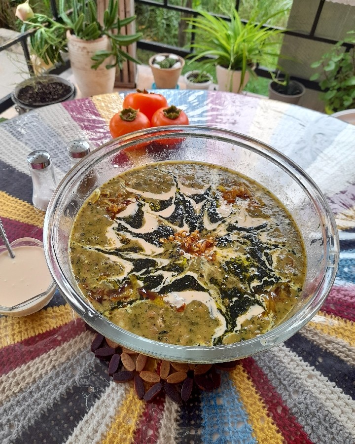 عکس آش جو ۱
