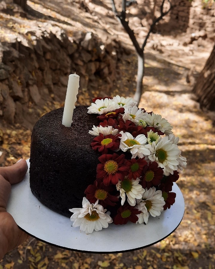 عکس کیک تولد شکلاتی